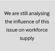 We are still analysing the influence of this idea on workforce supply